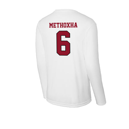 Lafayette College - NCAA Women's Soccer : Era Methoxha - Activewear Long Sleeve T-Shirt-1