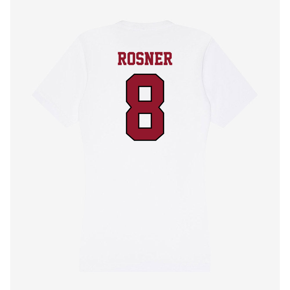 Lafayette College - NCAA Softball : Danielle Rosner - Women's V-Neck T-Shirt-1