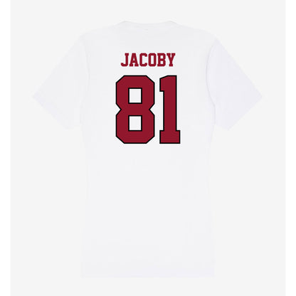 Lafayette College - NCAA Football : Carson Jacoby - Women's V-Neck T-Shirt-1