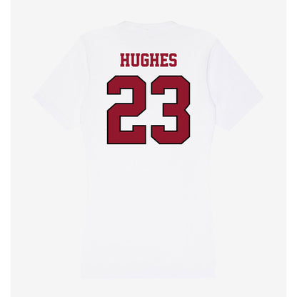 Lafayette College - NCAA Women's Soccer : Alle Hughes - Women's V-Neck T-Shirt-1