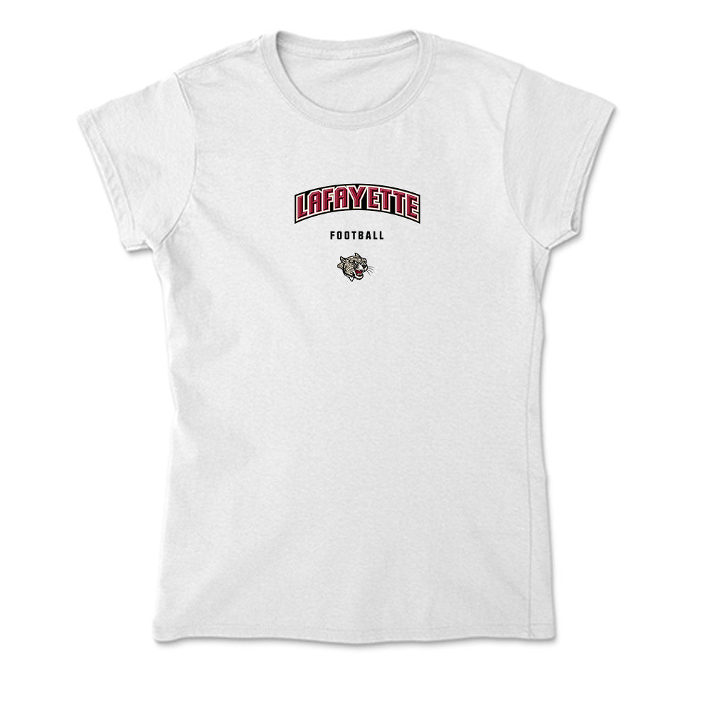 Lafayette College - NCAA Football : Xavier Johnson - Soft Style Women’s T-Shirt-0