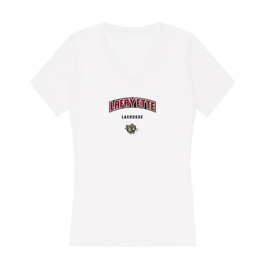 Lafayette College - NCAA Men's Lacrosse : Sean Diczok - Women's V-Neck T-Shirt-0