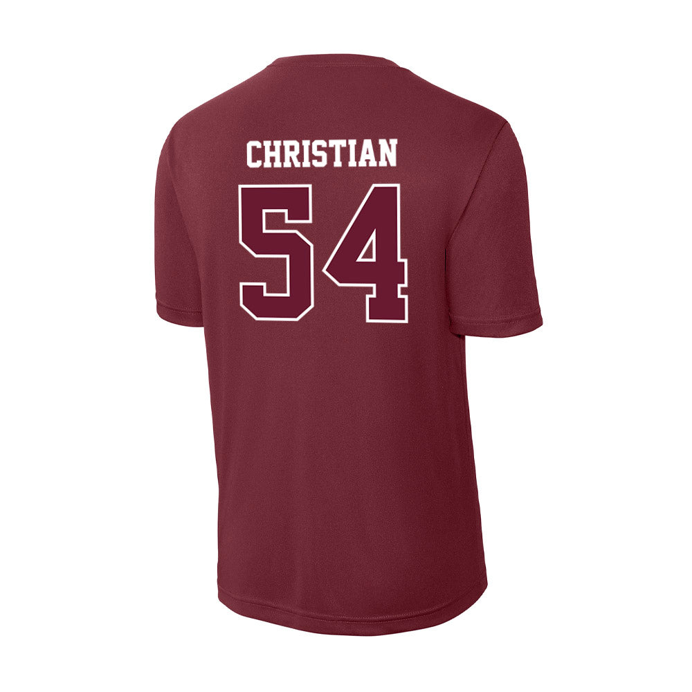 AAMU - NCAA Football : Jeremiah Christian - Activewear T-Shirt-1