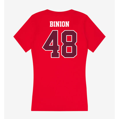 AAMU - NCAA Football : Gabriel Binion - Women's V-Neck T-Shirt-1