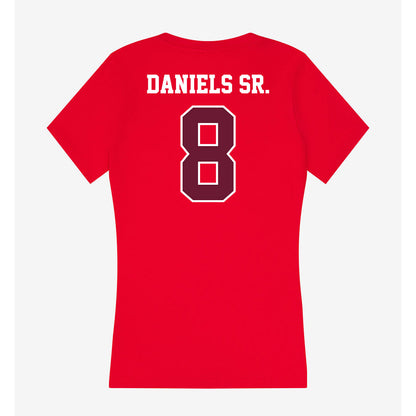 AAMU - NCAA Men's Basketball : Peyton Daniels Sr. - Women's V-Neck T-Shirt-1