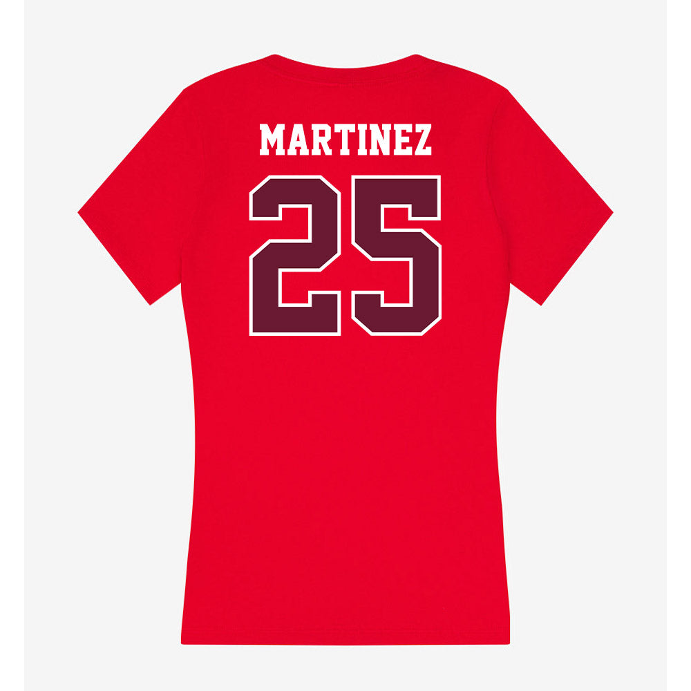 AAMU - NCAA Women's Volleyball : Wendy Martinez - Women's V-Neck T-Shirt-1