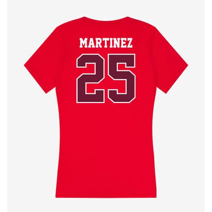 AAMU - NCAA Women's Volleyball : Wendy Martinez - Women's V-Neck T-Shirt-1