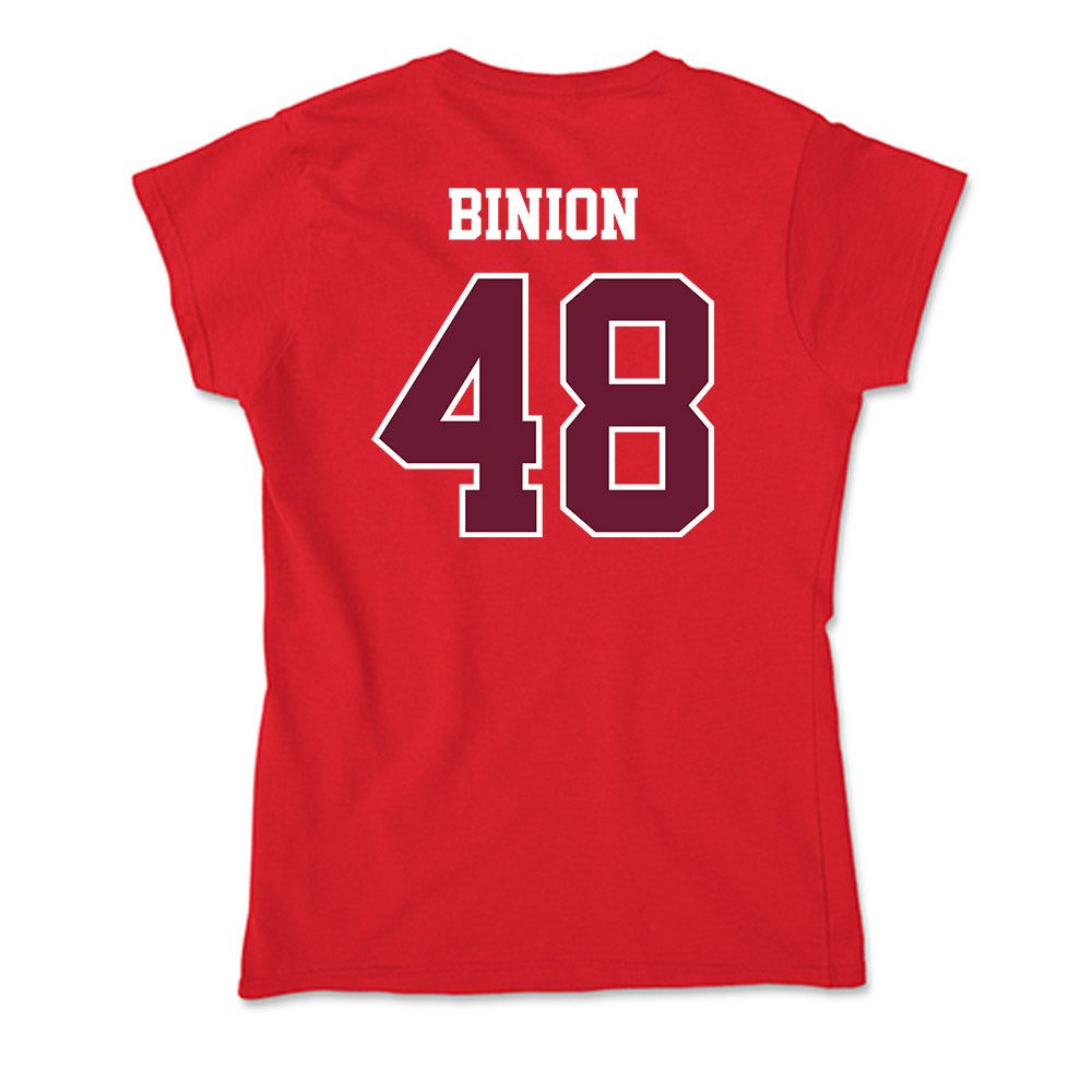 AAMU - NCAA Football : Gabriel Binion - Soft Style Women’s T-Shirt-1