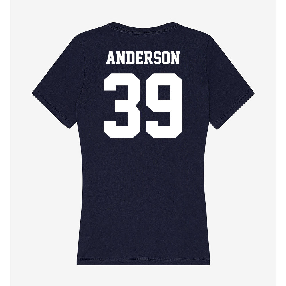 Jackson State - NCAA Football : Noah Anderson - Women's V-Neck T-Shirt-1