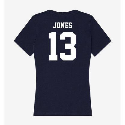 Jackson State - NCAA Men's Basketball : Cael Jones - Women's V-Neck T-Shirt-1