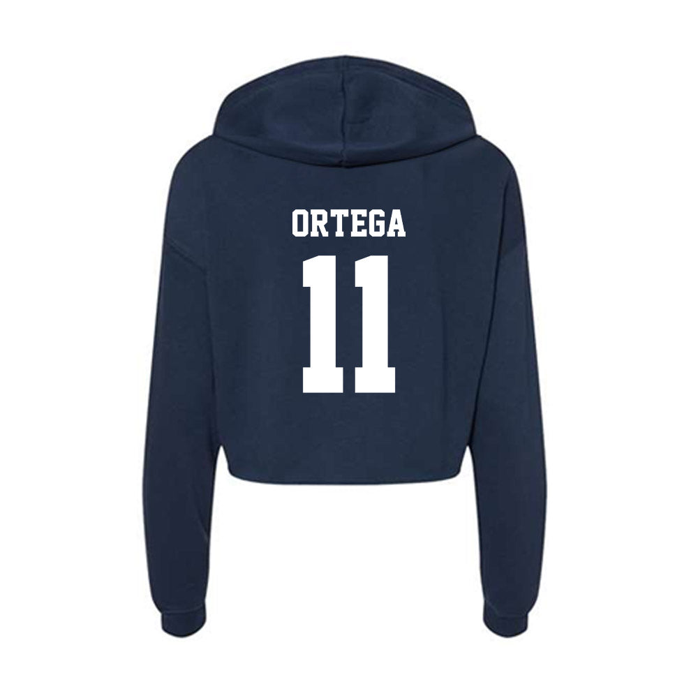 Jackson State - NCAA Women's Soccer : Mia Ortega - Women's Crop Fleece Hoodie-1
