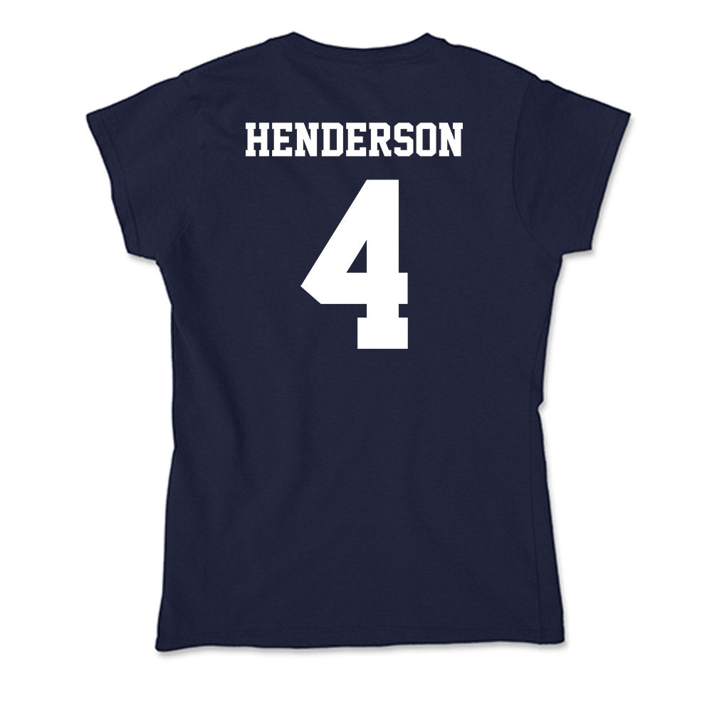 Jackson State - NCAA Football : Tyquan Henderson - Soft Style Women’s T-Shirt-1