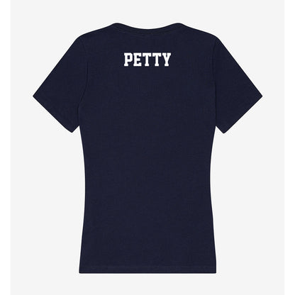 Jackson State - NCAA Women's Cross Country : Jordyn Petty - Women's V-Neck T-Shirt-1