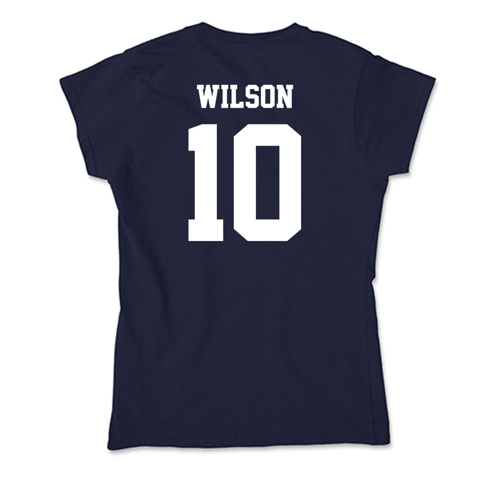 Jackson State - NCAA Men's Basketball : Ebo Wilson - Soft Style Women’s T-Shirt-1
