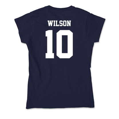 Jackson State - NCAA Men's Basketball : Ebo Wilson - Soft Style Women’s T-Shirt-1