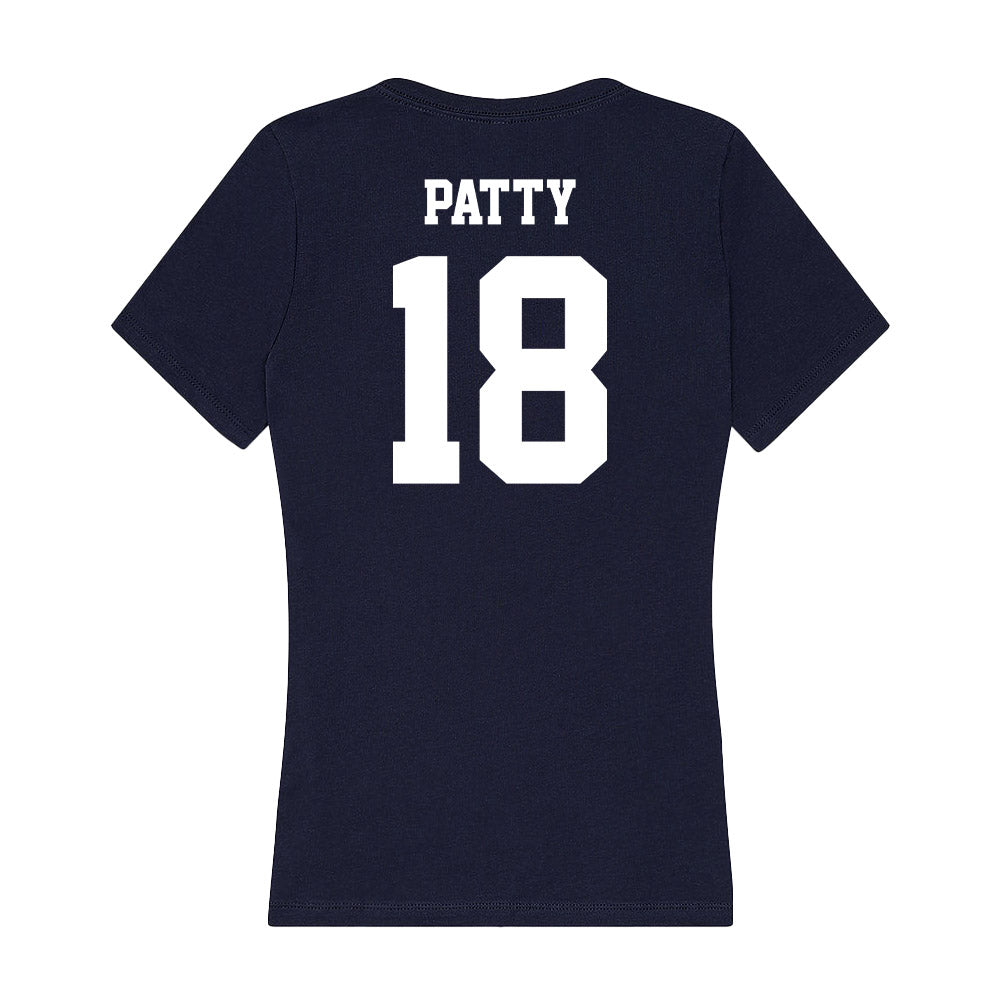 Jackson State - NCAA Baseball : Tyshon Patty - Women's V-Neck T-Shirt-1