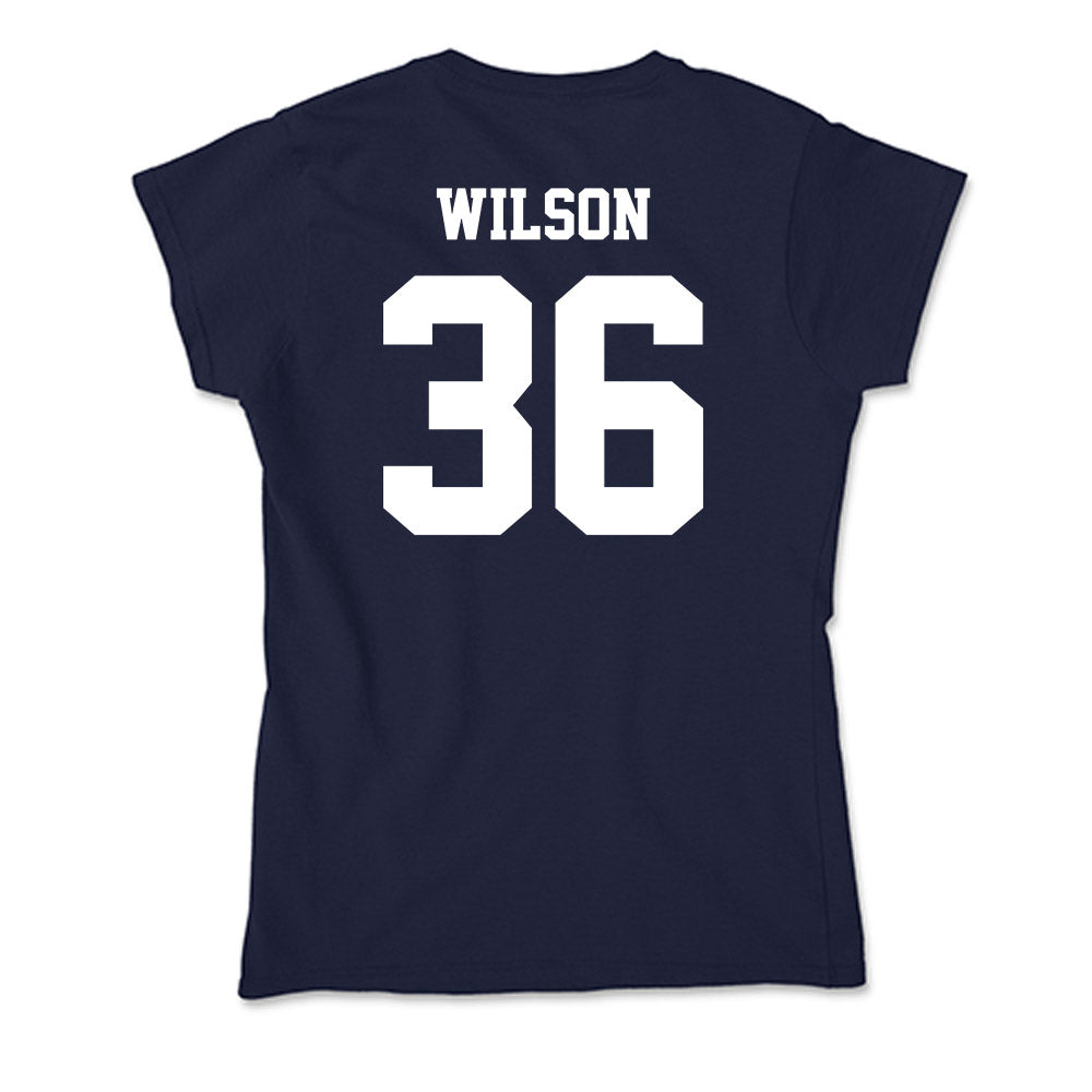 Jackson State - NCAA Women's Soccer : India Wilson - Soft Style Women’s T-Shirt-1