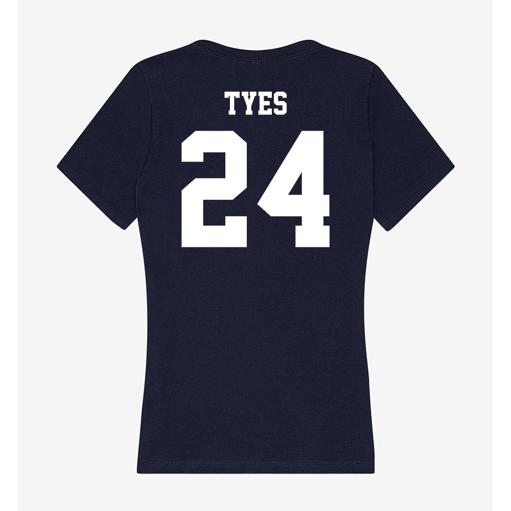 Jackson State - NCAA Softball : Sommer Tyes - Women's V-Neck T-Shirt-1