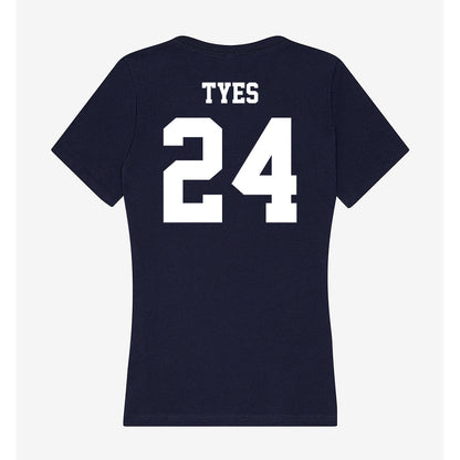 Jackson State - NCAA Softball : Sommer Tyes - Women's V-Neck T-Shirt-1