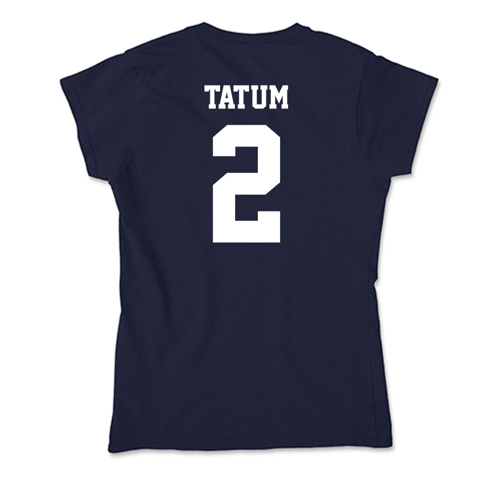 Jackson State - NCAA Men's Basketball : Jalen Tatum - Soft Style Women’s T-Shirt-1