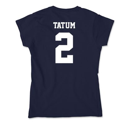 Jackson State - NCAA Men's Basketball : Jalen Tatum - Soft Style Women’s T-Shirt-1