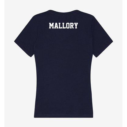 Jackson State - NCAA Women's Track & Field : Malayna Mallory - Women's V-Neck T-Shirt-1