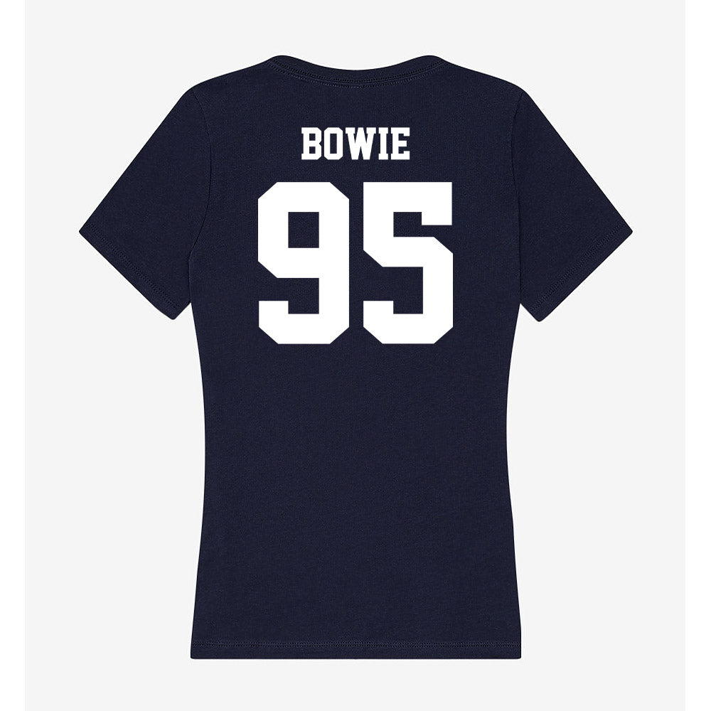 Jackson State - NCAA Football : Kazarius Bowie - Women's V-Neck T-Shirt-1