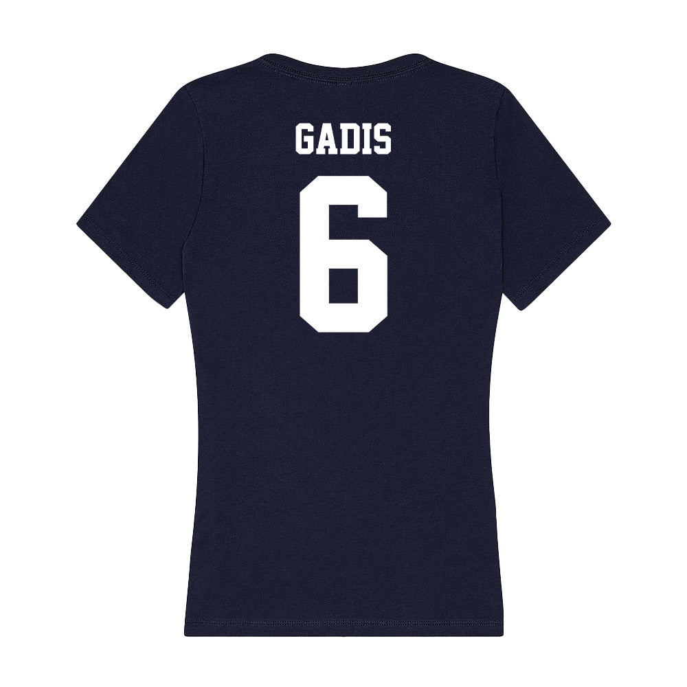 Jackson State - NCAA Women's Volleyball : Naija Gadis - Women's V-Neck T-Shirt-1