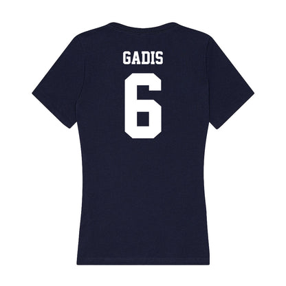 Jackson State - NCAA Women's Volleyball : Naija Gadis - Women's V-Neck T-Shirt-1