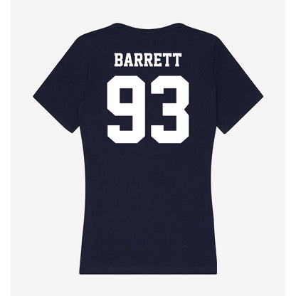 Jackson State - NCAA Football : Zalan Barrett - Women's V-Neck T-Shirt-1