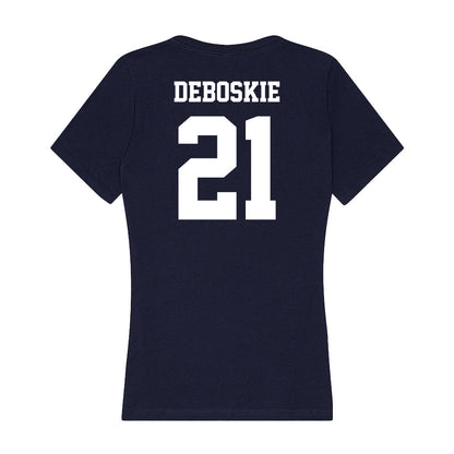 Jackson State - NCAA Baseball : Prince DeBoskie - Women's V-Neck T-Shirt-1