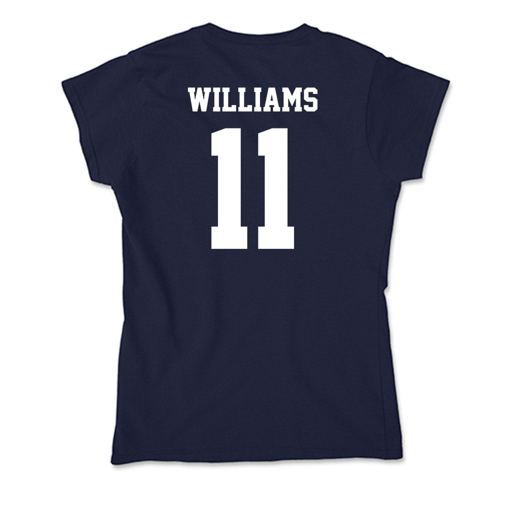 Jackson State - NCAA Men's Basketball : Mike Williams - Soft Style Women’s T-Shirt-1