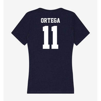 Jackson State - NCAA Women's Soccer : Mia Ortega - Women's V-Neck T-Shirt-1
