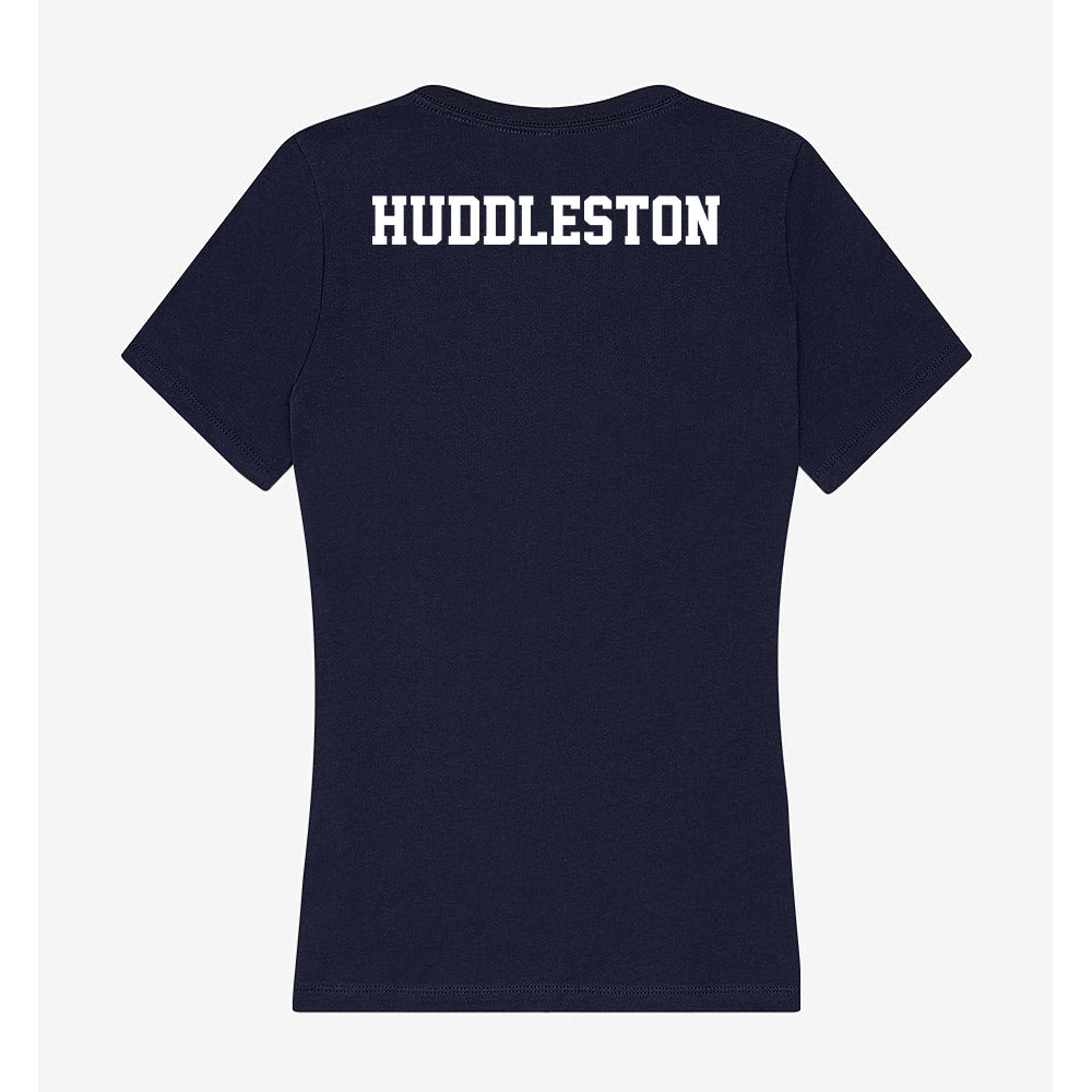 Jackson State - NCAA Men's Track & Field : Ronald Huddleston - Women's V-Neck T-Shirt-1