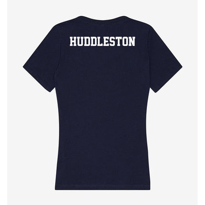 Jackson State - NCAA Men's Track & Field : Ronald Huddleston - Women's V-Neck T-Shirt-1