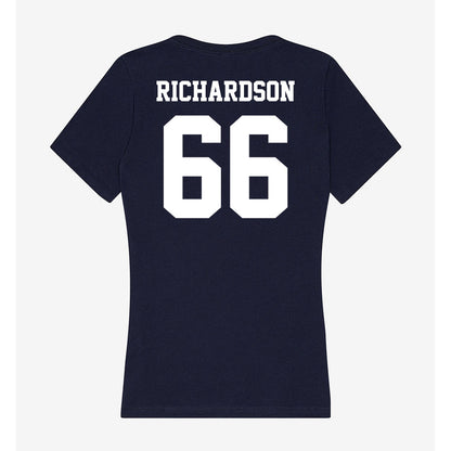 Jackson State - NCAA Football : Camron Richardson - Women's V-Neck T-Shirt-1