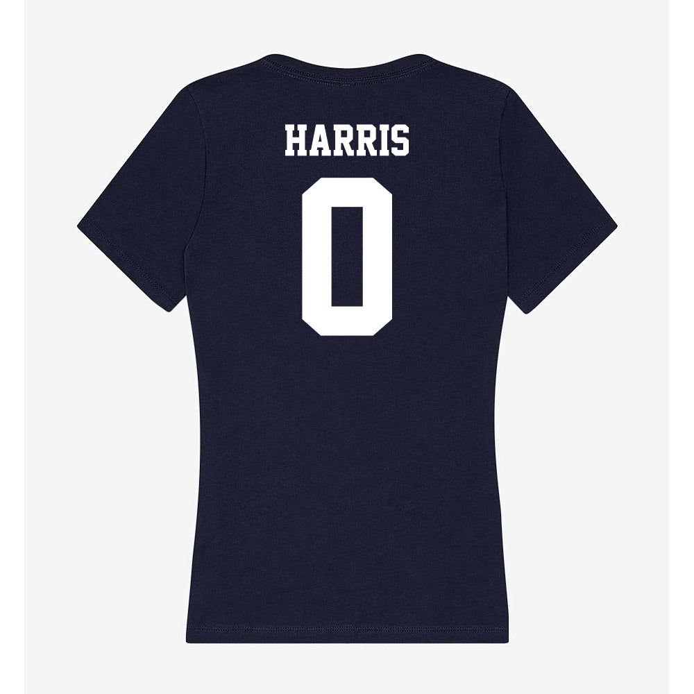 Jackson State - NCAA Men's Track & Field : Dalon Harris - Women's V-Neck T-Shirt-1