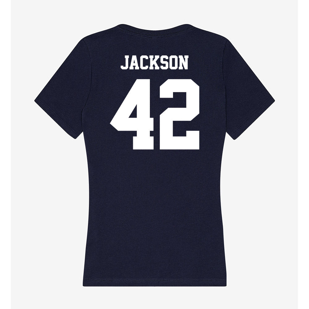 Jackson State - NCAA Softball : Jace Jackson - Women's V-Neck T-Shirt-1