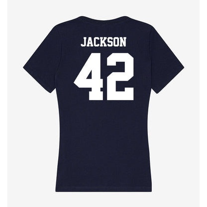 Jackson State - NCAA Softball : Jace Jackson - Women's V-Neck T-Shirt-1