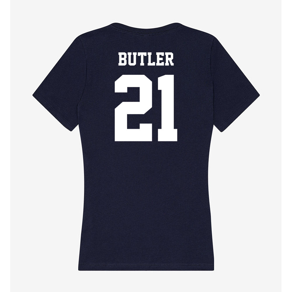 Jackson State - NCAA Men's Basketball : Kobe Butler - Women's V-Neck T-Shirt-1