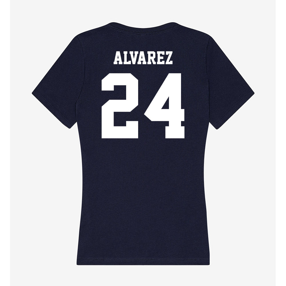 Jackson State - NCAA Baseball : Ledy Alvarez - Women's V-Neck T-Shirt-1