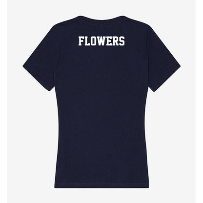 Jackson State - NCAA Men's Track & Field : Solomon Flowers - Women's V-Neck T-Shirt-1