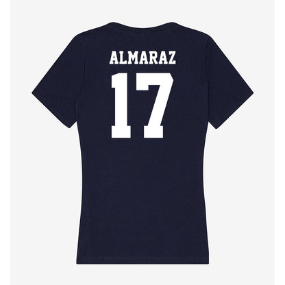 Jackson State - NCAA Softball : Meah Almaraz - Women's V-Neck T-Shirt-1