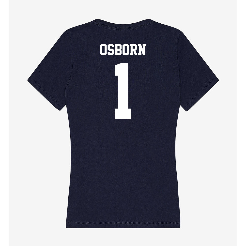 Jackson State - NCAA Women's Soccer : Taylor Osborn - Women's V-Neck T-Shirt-1