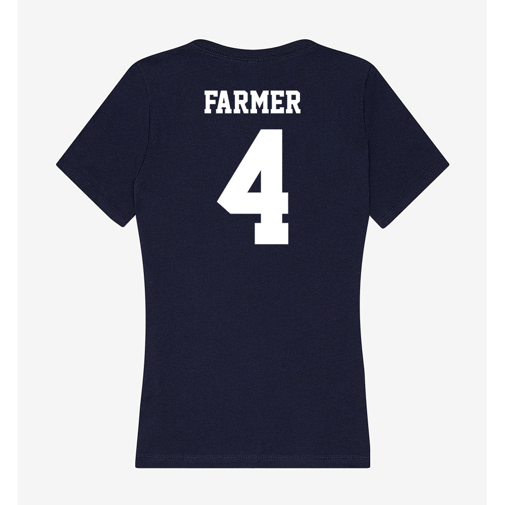 Jackson State - NCAA Women's Soccer : Kianah Farmer - Women's V-Neck T-Shirt-1