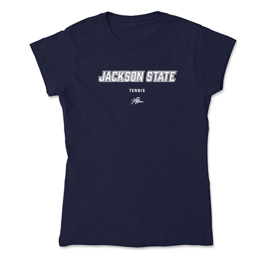 Jackson State - NCAA Women's Tennis : Polina Georgieva - Soft Style Women’s T-Shirt-0