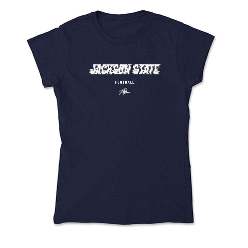 Jackson State - NCAA Football : Noah Anderson - Soft Style Women’s T-Shirt-0