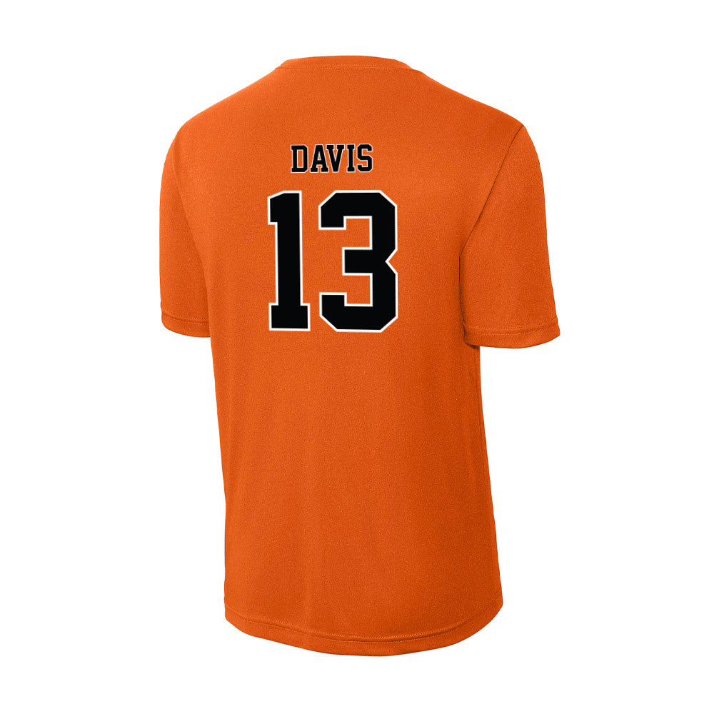 Pacific - NCAA Baseball : Diego Davis - Activewear T-Shirt-1