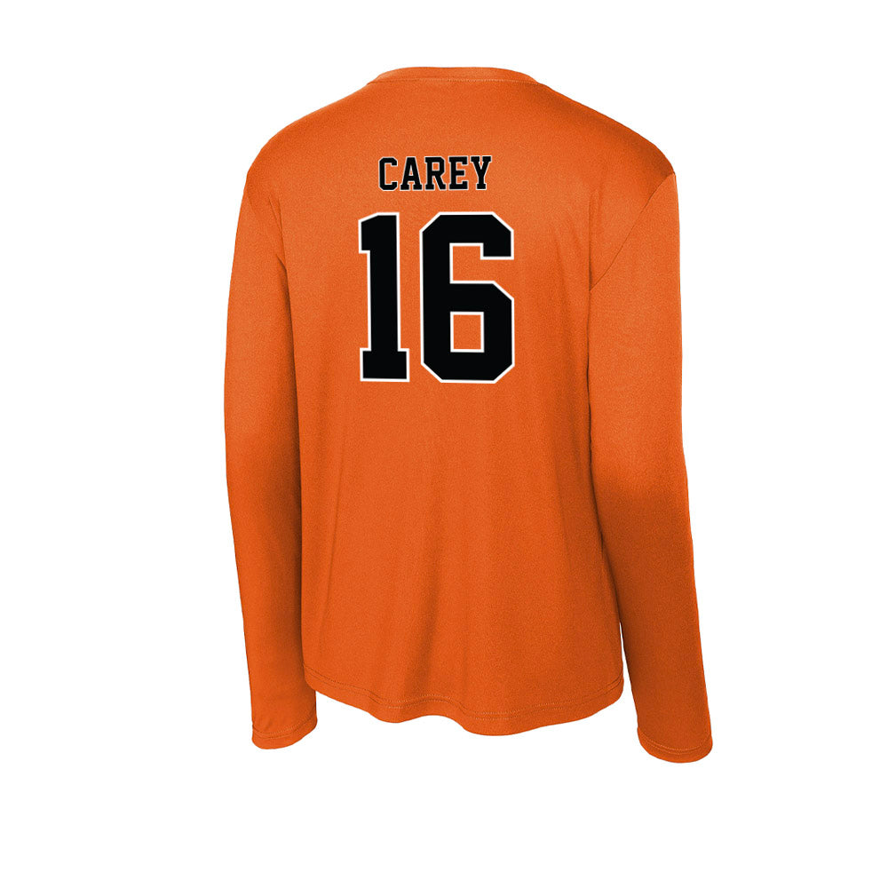 Pacific - NCAA Men's Soccer : Montgomery Carey - Activewear Long Sleeve T-Shirt-1