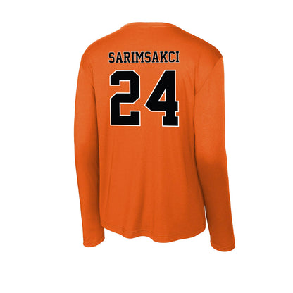 Pacific - NCAA Women's Water Polo : Lucia Sarimsakci - Activewear Long Sleeve T-Shirt-1